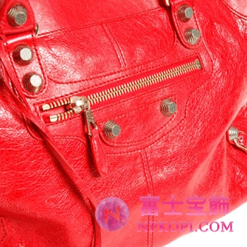 バレンシアガ（BALENCIAGA）ザ・ジャイアント ワーク　レディースハンドバッグ　レッド　285451-D94JO-6480 